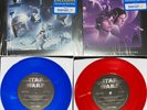 Star Wars A New Hope Blue Vinyl & The Empire Strikes Back Red Vinyl Vaders Theme