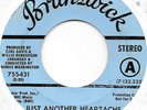 THE ARTISTICS Just Another Heartache on Brunswick soul PROMO 45 HEAR