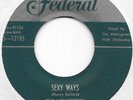 THE MIDNIGHTERS Sexy Ways on Federal silver top R&B doo wop 45 HEAR
