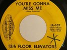 Garage 45 13th Floor Elevators You're Gonna Miss Me Intl Artists RARE PRESS