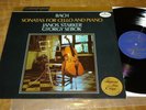 JANOS STARKER/SEBOK - Bach Sonatas for Cello and Piano - MERCURY SRI-75104 - NM-