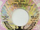 CARL DOUGLAS Marble and Iron / Lean On Me BUDDAH 45 northern soul VG+ HEAR
