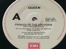 QUEEN...PRINCES OF THE UNIVERSE - - Rare 1986 Australian EMI 7