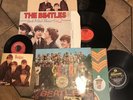 The Beatles vinyls x4 collection LP record