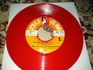 HUNG CUONG MAI LE HUYEN  VIETNAM RARE 60'S BEAT EP RARE NO SLEEVE RED VINYL