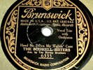 The Boswell Sisters Brunswick 6335 78 RPM record Dorsey Brothers Bunny 1932