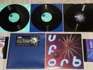 THE ORB - U.F.ORB  RARE UK 3 X VINYL LP SET WITH 2 ART PRINTS IN BLUE PVC SLEEVE