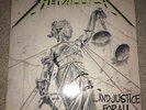 Metallica - And Justice For All - ORIG 1988 Elektra 60812-1 2 Vinyl LP Album VG