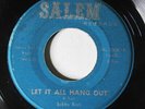 BOBBY RUSH-LET IT ALL HANG OUT ON SALEM FUNK 45-STRONG VG+, HEAR