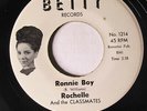 ROCHELLE & CLASSMATES-RONNIE BOY ON BETTY NORTHERN 45-VG+, HEAR