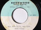 DOCK PRICE-NEW YORK CITY, NEW YORK ON RARE ACETATE NORTHERN 45-HEAR
