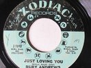 RUBY ANDREWS-JUST LOVING YOU ON ZODIAC NORTHERN 45-VG+, HEAR