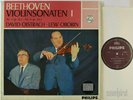 DAVID OISTRAKH & OBORIN BEETHOVEN VIOLIN SONATAS 1 PHILIPS ED.1 A 02269 L EX-NM