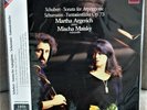 ARGERICH / MAISKY SCHUBERT VINYL LP Arpeggione sonata & SCHUMANN **New **