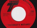 JIMMY JONES Yesterday's Mistakes RARE M- crossover 45 northern soul sweet HEAR