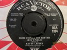 KETTY LESTER SOME THINGS ARE BETTER LEFT UNSAID UK RCA  1394  RARE 7