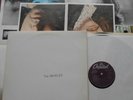 THE BEATLES White Album POSTER + PHOTOS Ex/NM- CANADA 1980 CAPITOL PURPLE 2 LP