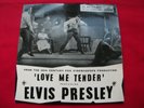 Elvis Presley Love Me Tender HMV EP