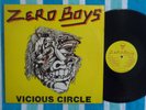 ZERO BOYS Vicious Circle LP Nimrod 1982 w/ Inner Sleeve FIRST PRESSING Hardcore