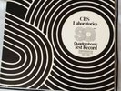 SQ Quadraphonic Test Record
