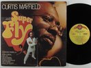 CURTIS MAYFIELD Super Fly OST CURTOM LP VG+ die cut unipak