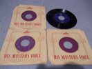4 ELVIS PRESLEY 45'S--3 UK RCA HIS MASTERS VOICE 1950'S-1 EP FRANCE