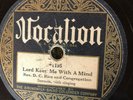 Voclion 1195 Rev D.C. Rice & Cong 78rpm V+/E- mandolin, trombone SANCTIFIED EE-