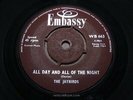 JAYBIRDS   All Day & All Of The Night   NR MINT   1964 UK EMBASSY WB 663   Mod B