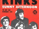THE KINKS 45 SUNNY AFTERNOON+PS HOLLAND RARE 1966