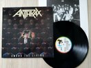 ANTHRAX Among The Living UK LP 1st Press ILPS 9865 Island 1987