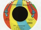 J.J. DANIELS Mr. Lonesome on Sure Shot Promo Northern Soul 45 Hear