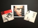 U2 - SET OF 3 UK DOUBLE PACKS-TWO HEARTS/NEW YEARS DAY/UNFORGETTABLE FIRE 2 x 7