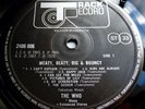 THE WHO Meaty, Beaty, Big & Bouncy 1971 UK TRACK MINT