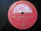 RARE ED1 78rpm set of 3 records ALINE VAN BARENTZEN BEETHOVEN VSM GRAMOPHONE