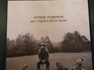 GEORGE HARRISON record All Things Must Pass 1970 3 LPs with original Poster
