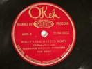 JAZZ CLARENCE WILLIAMS STOMPERS What's The Matter Now?/Jackass Blues OKEH 40598