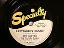 50'S R&B ROY MILTON Bartender's Boogie SPECIALTY 372 E+