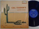 CAL TJADER Latin Kick FANTASY LP stereo blue vinyl brew moore