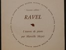 Marcelle MEYER - RAVEL - Piano works - DISCOPHILES FRANCAIS - ALPHA DB 102 / Ex