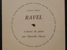 Marcelle MEYER - RAVEL - Piano works- DISCOPHILES FRANCAIS - ALPHA DB 103 / Ex