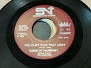 Kings of Harmony - You Can't Take That Away / Blood of Jesus 45 Private Gospel