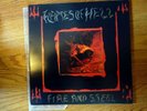 Flames of Hell Fire and Steel LP Purple Vinyl classic 80's Icelandic Black Metal