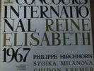 QUEEN ELISABETH COMPETITION 1967 /  HIRCHHORN MILANOVA KREMER / DNB