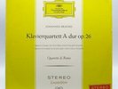 DGG red tulip stereo SLPM 138 015 Brahms piano quartet op. 26 quartetto di Roma