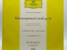 DGG red tulip stereo SLPM 138 009 Brahms piano quintet op. 34 Janacek Bernathova