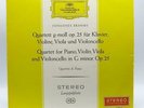 DGG red tulip stereo SLPM 138 014 Brahms piano quartet op. 25 quartetto di Roma