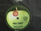 JOHN LENNON PLASTIC ONO BAND Cold Turkey 45 PROMO APPLE AUSTRALIA NM  Beatles
