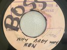 KEN BOOTHE - WHY BABY WHY - BEVERLEY'S PRE ( SKINHEAD 7 )