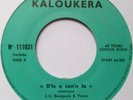 JC BOURGEOIS & VENUS KILLER EARLY WEST INDIES LATIN MERENGUE RARE KALOUKERA 45