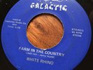 WHITE RHINO Farm In the Country rare OH loner psych outsider GALACTIC VG+